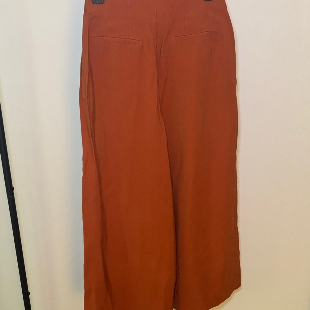 Zara TRF Collection Orange Pants - Picture 3 of 3